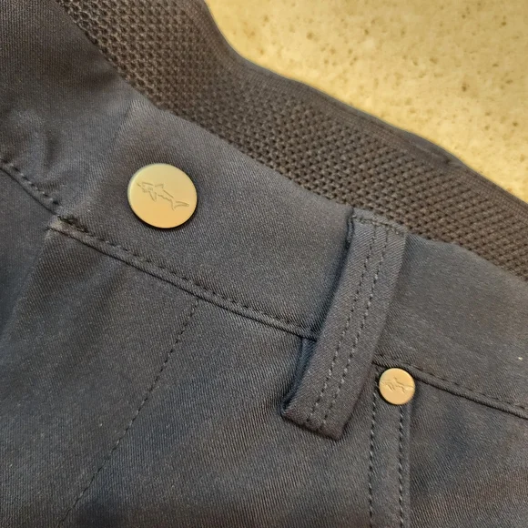 Greg Norman Men’s Blue Straight Leg Athletic Golf Pants - 32x32 - Picture 7 of 8